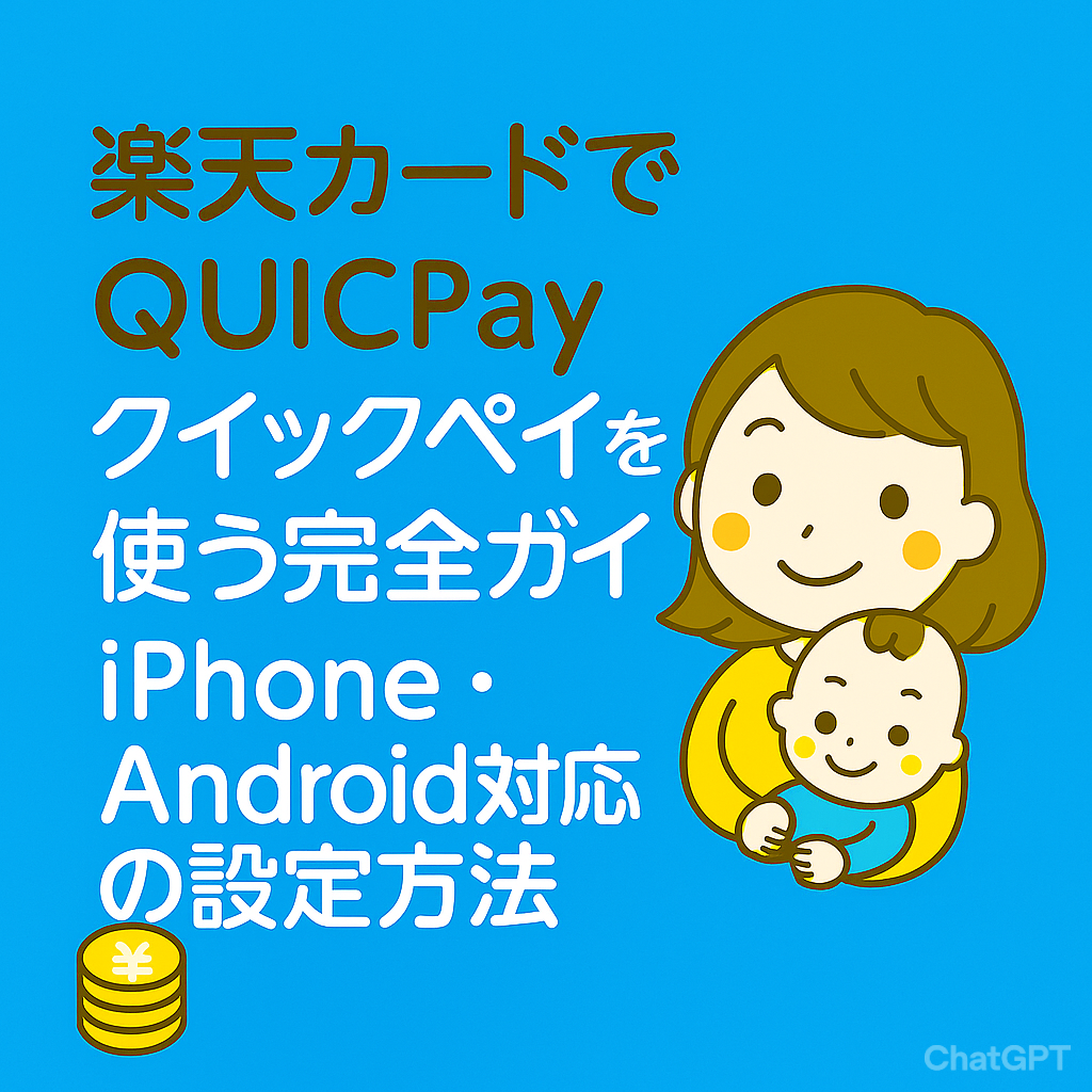 楽天カードでQUICPay（クイックペイ）を使う完全ガイド｜iPhone・Android対応の設定方法